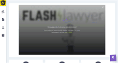 Desktop Screenshot of flashlawyer.com